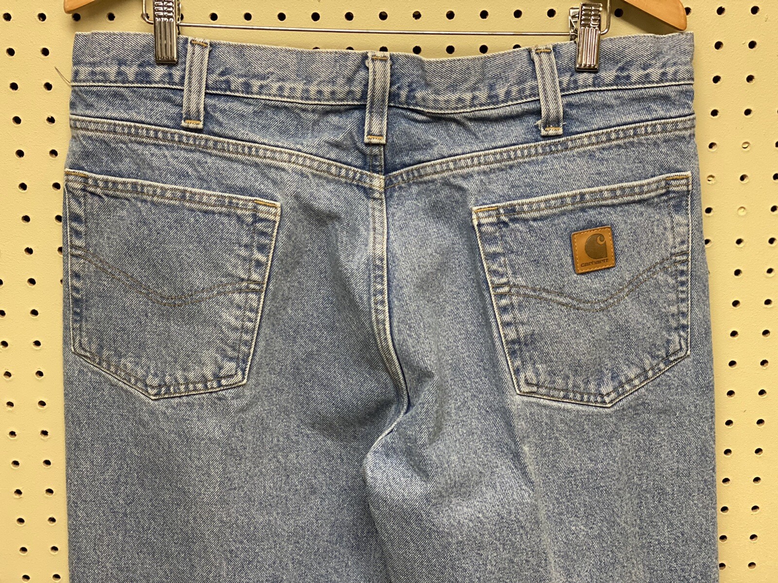 Mens B460 LVB Carhartt Relaxed Fit Denim Jeans Blue W… Gem