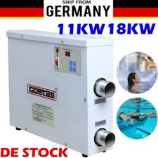 5.5KW 9KW 11KW 18KW Schwimmbadheizung Poolheizung Wärmetauscher Pool Wärmepumpe