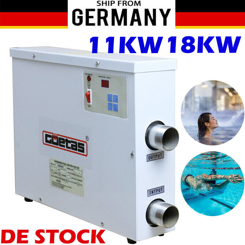 5.5KW 9KW 11KW 18KW calefacción de piscina calefacción de piscina intercambiador de calor piscina bomba de calor