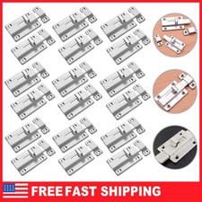 Stainless Steel Doors Lock Latch Sliding Silver Keyless Door Bolt For Doors Lot