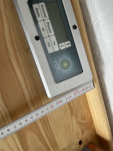 Time Touch Wicher Digital Technik Bedienteil Zeiterfassung - Bild 8 von 9