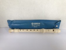 Yamaha Recorder Descant Soprano German Flute Made In Japan With Case