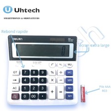 Calculatrice de Bureau à 12 Chiffres