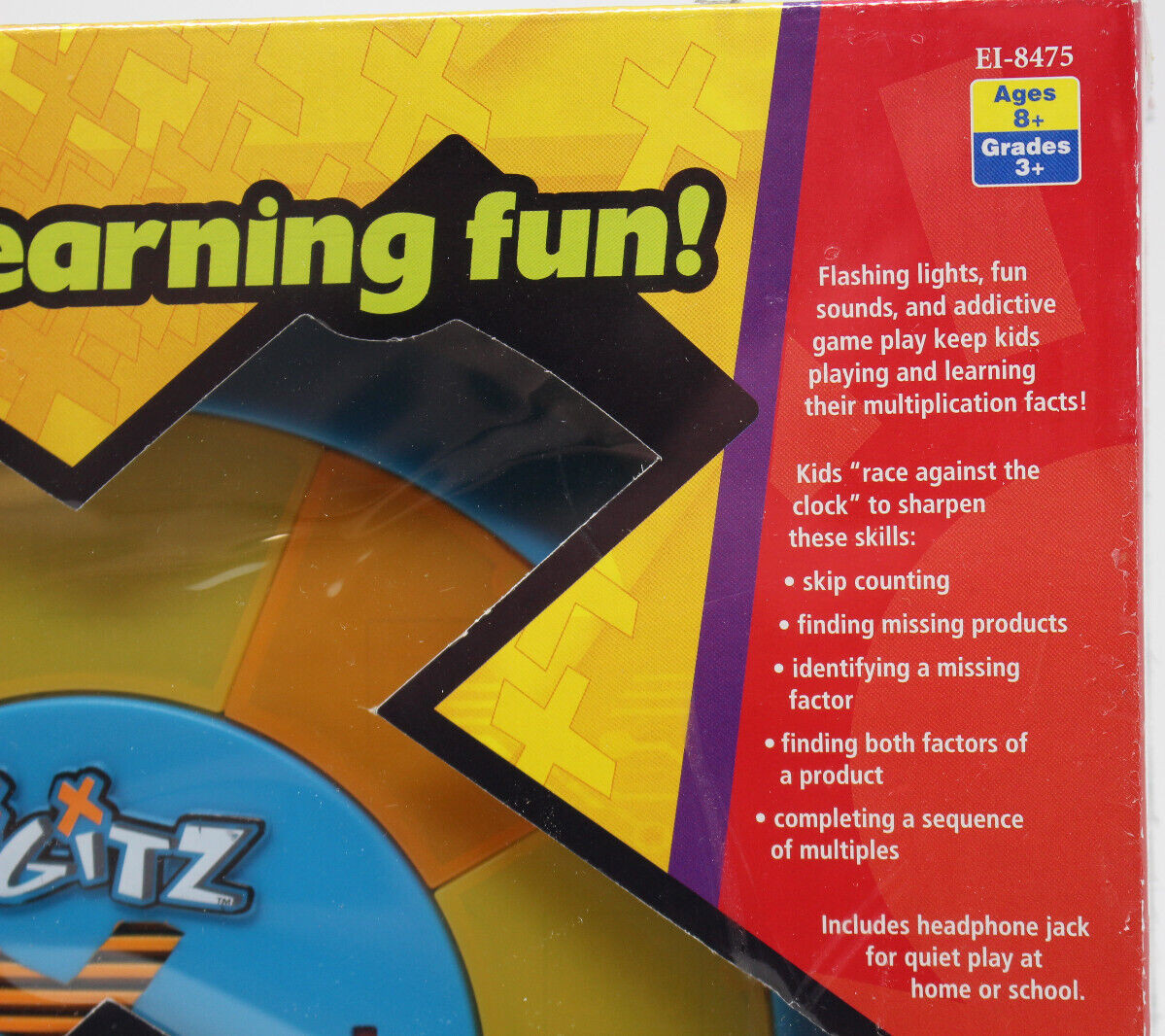 Educational Insights Digitz electronic math multiplication learning game ages 8+