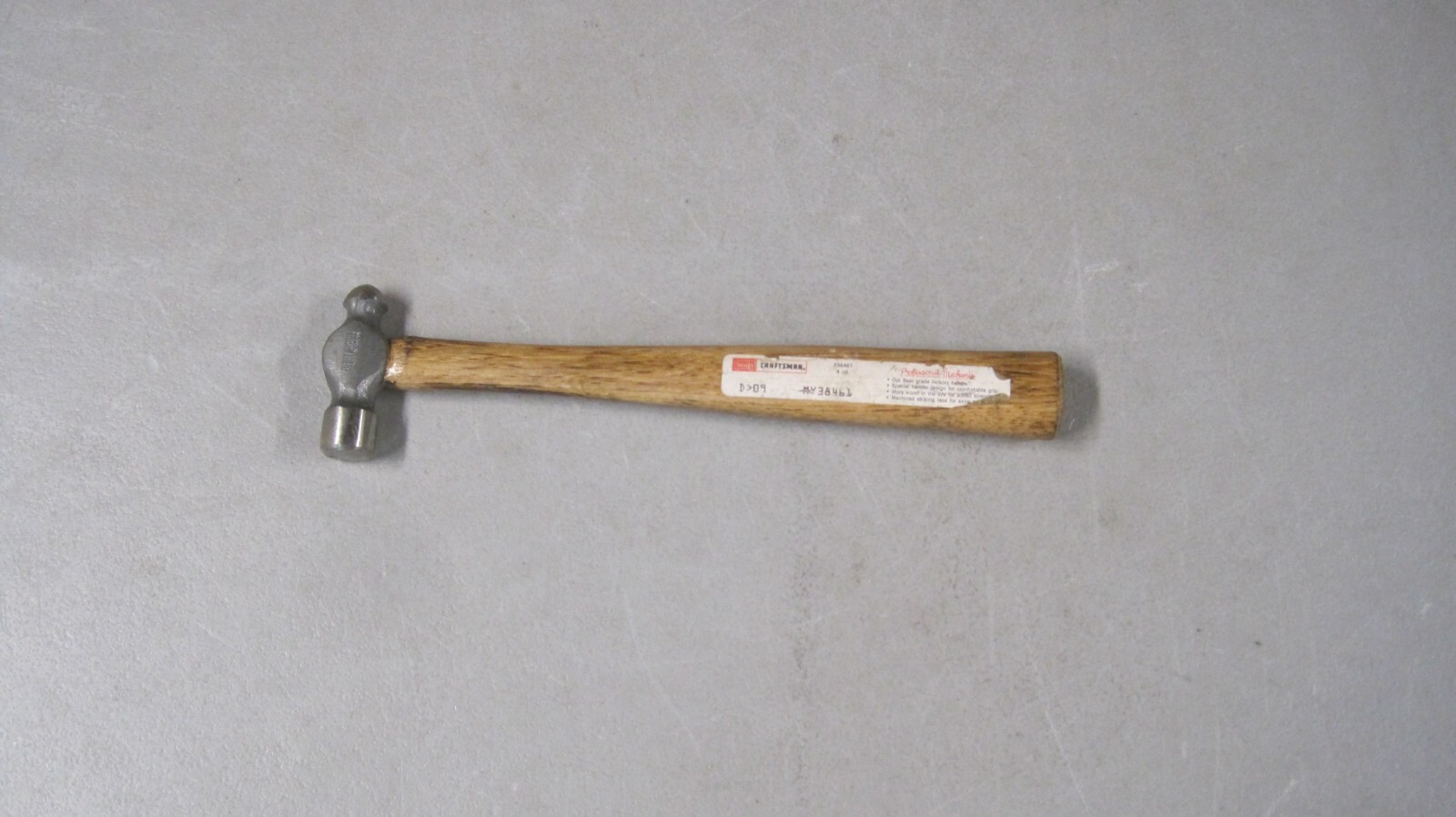 VINTAGE CRAFTSMAN BALL PEEN PEIN HAMMER 4OZ 38461 MSERIES USA NOS eBay