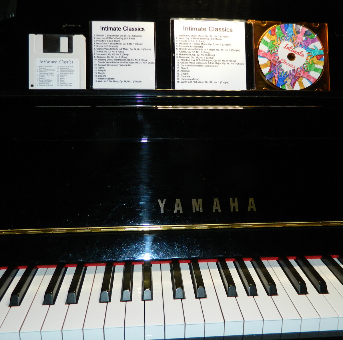 Intimate Piano Solo Classics Yamaha Disklavier Clavinova PianoSoft