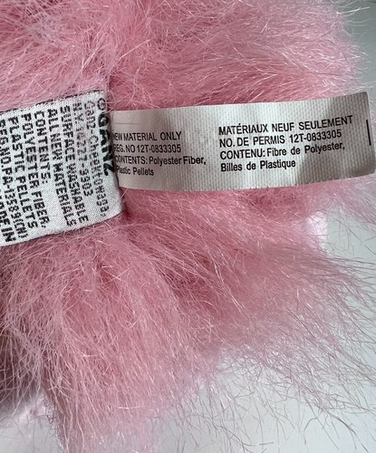 GANZ WEBKINS Pink Ribbon Yorkie Dog Puppy Plush Stuffed Toy Collectible NO CODE - Picture 12 of 12