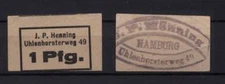 [14562] - NOTGELD HAMBURG, J. P. Henning, Uhlenhorsterweg 49, 1 Pf, o. D. (um 19