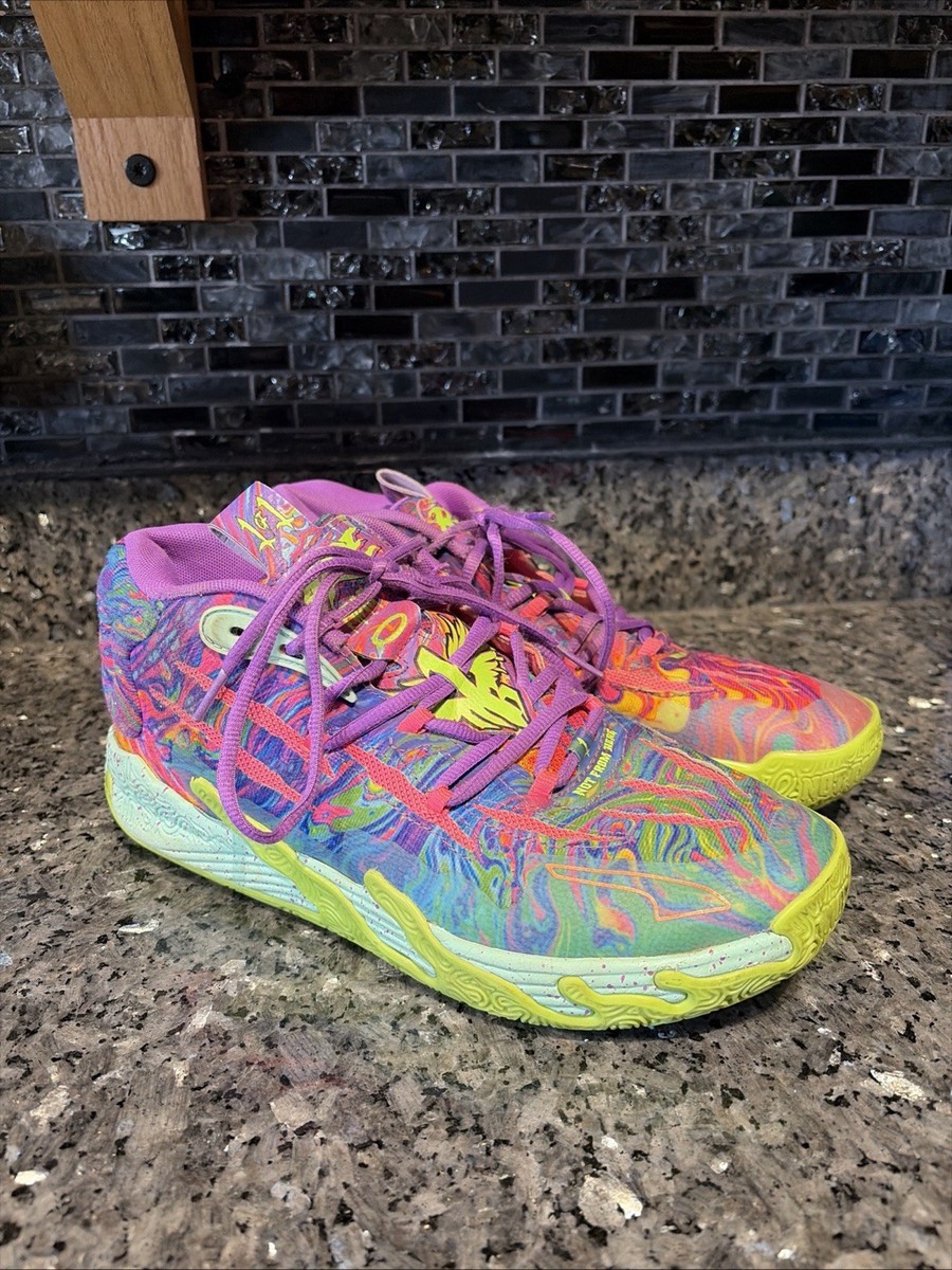 ライバーラブ Puma MB.03 Toxic 378916-01 Melo 01 Of One Purple Pink Green 9 Mens