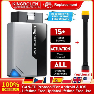 2026 Kingbolen Ediag Elite Car Diagnostic Tool Bluetooth Scanner Bidirectional