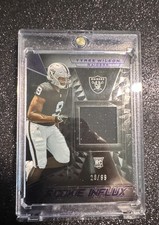 2023 Panini Black - Rookie Influx Materials Tyree Wilson #RI-23 Royal /99 (MEM,