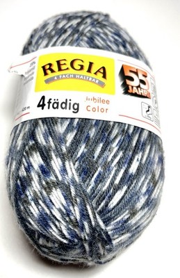 REGIA JUBILEE COLOR SOCK YARN-1Ball . #5470. I combine shipping, see details.