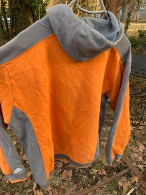 Adidas Phoenix Suns Basketball Orange & Gray Pullover Hoodie Size