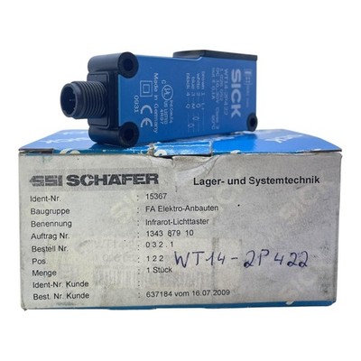 Sick retro-reflective sensor sensor WT14-2P422 1026052 for industry