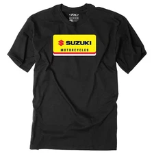 Factory Effex Suzuki Nova Black T-Shirt Tee Adult Licensed RM RMZ NEW