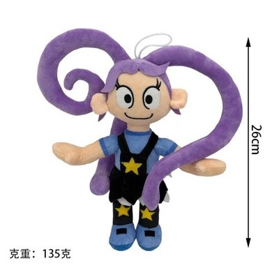 Miss Delight Plush Doll Poppy Playtime Chapter 3 Purple Hair Stuffed Toy