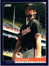 1994 Score #497 Rick Sutcliffe