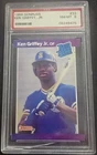 1989 Donruss - Rated Rookie Ken Griffey Jr #33 (RC). Seattle Mariner.  PSA 8