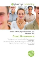 Frederic P. Miller (U. A.) | Good Governance | Taschenbuch | Englisch (2026)
