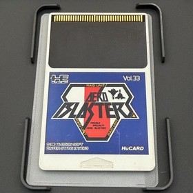 Aero Blasters Hu-Card HUDSON NEC PC Engine jp Japan From 2