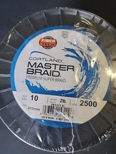Cortland Master Braid 10 lb 2500yds blanco