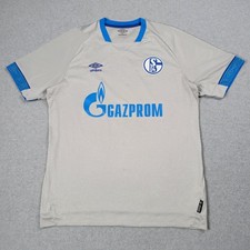 FC Schalke 04 Jersey Men Large Umbro 2018/19 Away Kit Official Replica Soccer