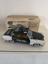 Vintage Ichiko Polizei Streifenwagen Mercedes Benz Elektrisch Sammler OVP