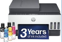 HP Printer Smart Tank 7305 AllinOne Wireless Colour Up to 3 Years of Ink Incl