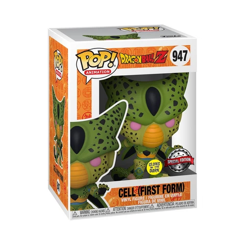Funko Pop! Animation: DBZ - Cell - (First Form) - Glow In the Dark - Dragon Ball