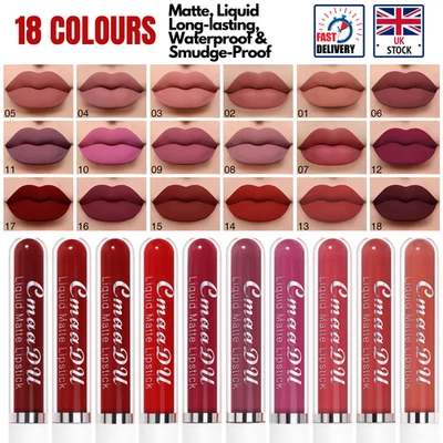 CMAADU 24 Hour Superstay Lip Color Lipstick LipFinity Matte Ink Authentic Tint Makeup