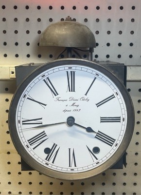 Odobez Reproduction Morbier Clock For Parts Or Repair