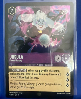 Ursula - Power Hungry 59/204 The First Chapter Cold Foil