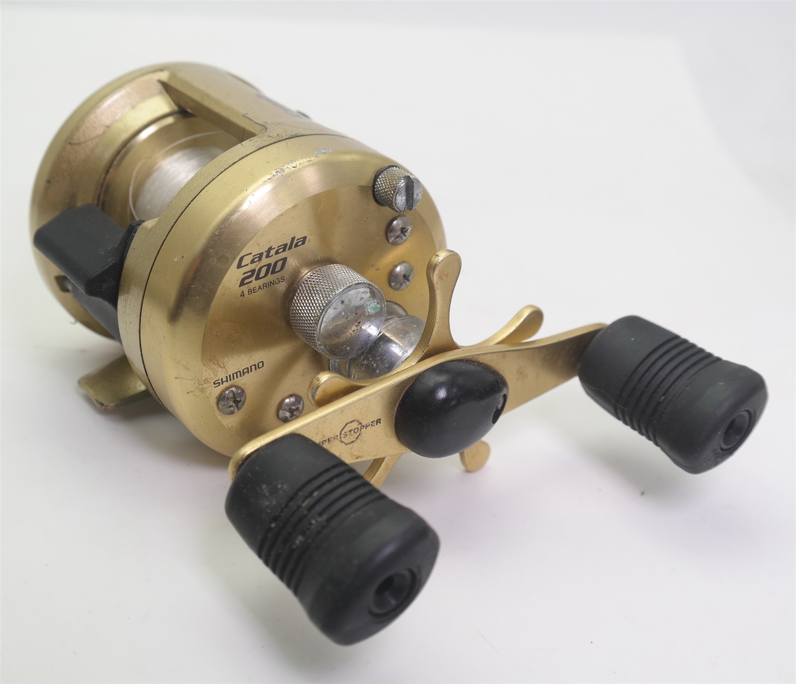 Shimano Catala 200 fishing reel Baitcasting Gold
