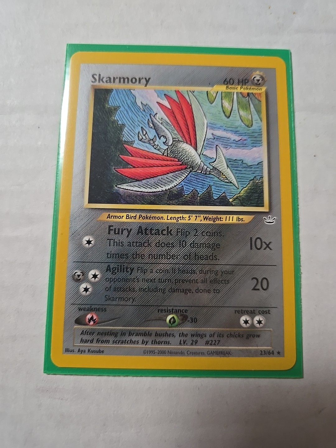Skarmory 23/64 Neo Revelation Regular