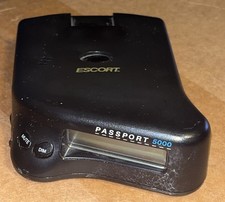 Escort Passport 5000 Radar Detector Untested For Parts Only