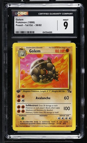 Golem (1st Edition) graded CGC 9 for sale on eBay