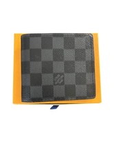 Louis Vuitton Damier Graphite Canvas Multiple Bifold Wallet Men's Authentic Lux