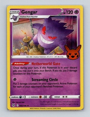 pokemon halloween rare cards Trick or Trade - Gengar - Chilling Reign 057/198 - Holo Card you can also keep them for yourself and collect all the different terrifying Pokémon that can be found in these boosters Pokémon TCG Halloween Trick Or