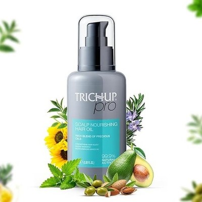 Trichup Pro Scalp Nourishing Hair Oil - 100 ml | Mischung aus Algen- & Rosmar...