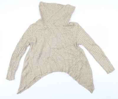 Pullover Pulli Damen UK Größe M QED Beige