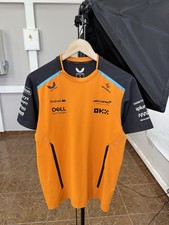 🇬🇧 2024 Castore McLaren Formula F1 Team Racing T-Shirt Hilton Size S