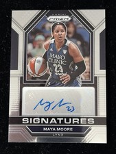 2023 Panini Prizm WNBA Signatures Maya Moore #SG-MYM Autograph