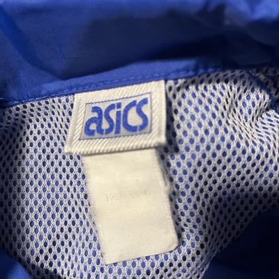 Asics onitsuka tiger Windbreaker Jacket S Nylon Pullover VTG 80s