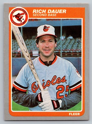 1985 FLEER BASEBALL SINGLES #1-220. You Pick. NM - Picture 158 of 205