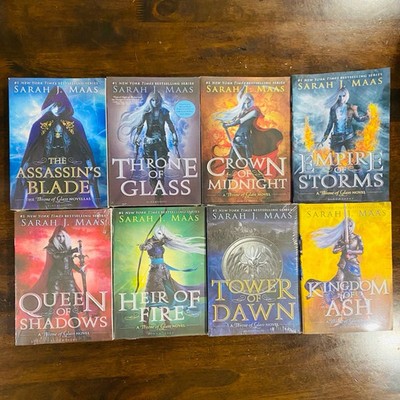 Throne Of Glass Series 8 Book Set By Sarah J Loose/Fullset FREE SHIPPING New