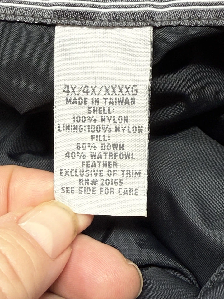 Chaleco acolchado GM Goodwrench de colección para hombre 4X negro acolchado ropa de calle NASCAR Foto 4 de 4