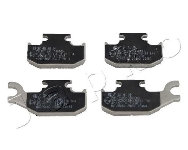 Japko Bremsbelagsatz, Scheibenbremse 500719 FüR Renault-image