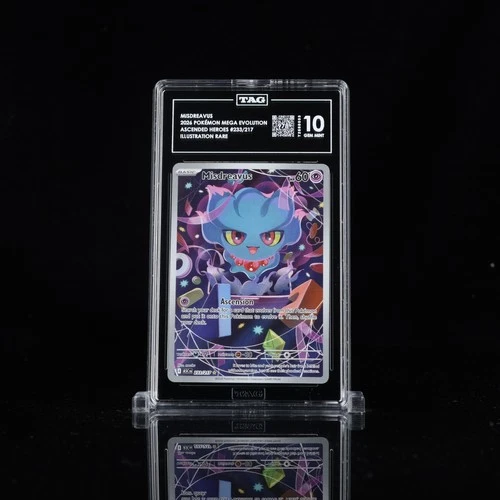 2026 Pokemon - Misdreavus 233 Ascended Heroes Illustration Rare - TAG 10