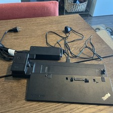 Lenovo ThinkPad Pro Dock Type 40A1 and Lenovo AC Adapter - Untested