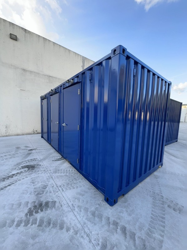 20ft Shipping Container Restroom: 2-stall w/ utility room.  - thumbnail 10